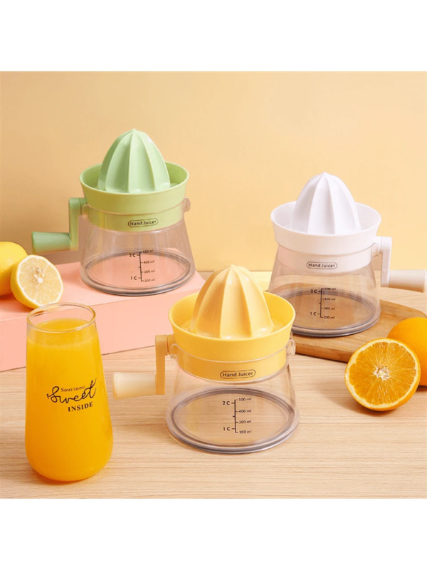 Manual Juice Extractor/Hand-Operated Fruit Juicer for Home Use/Orange Lemon Juicing Cup/Screw Press Juicer - Image 4