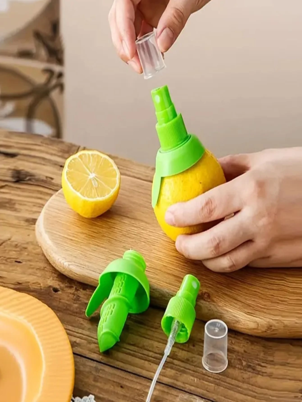 1Pc Lemon Sprayer, Mini Juicer,Vegetable Fruit Tools,Kitchen Items,Cutter,Food,Salad,Decor,Storage,Party,Birthday. - Image 4