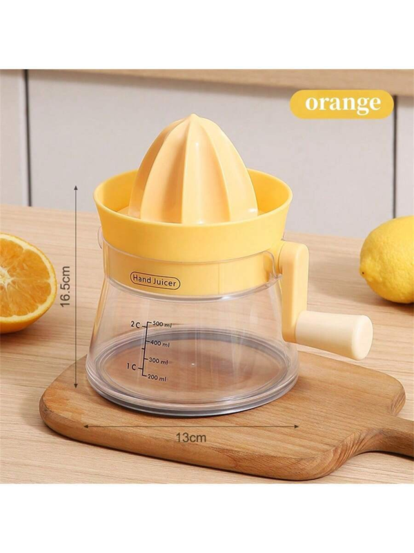 Manual Juice Extractor/Hand-Operated Fruit Juicer for Home Use/Orange Lemon Juicing Cup/Screw Press Juicer - Image 8