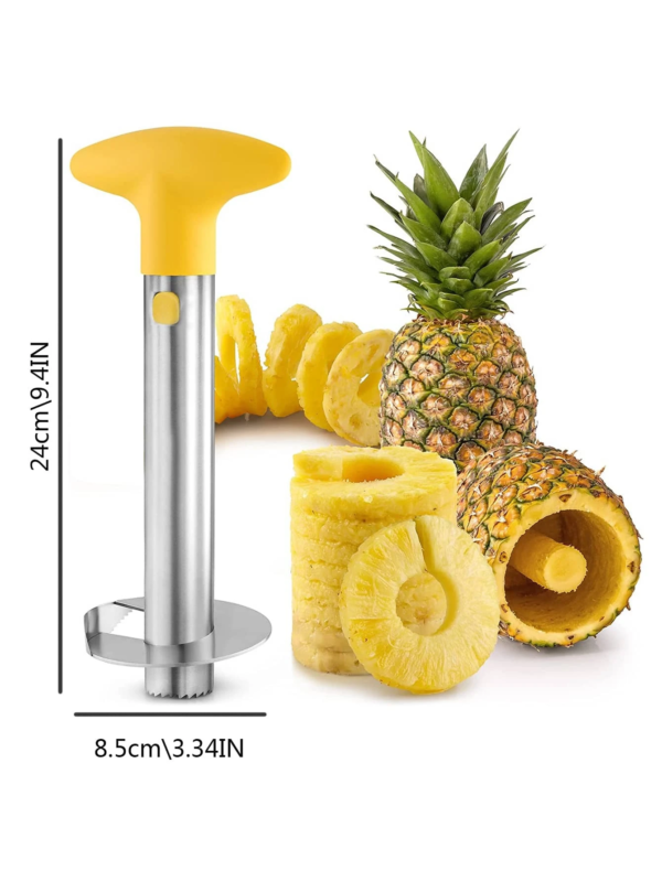 1Pc Stainless Steel Pineapple Corer and Slicer, Fruit Core Removal Tool, Household Kitchen Gadget - Image 7