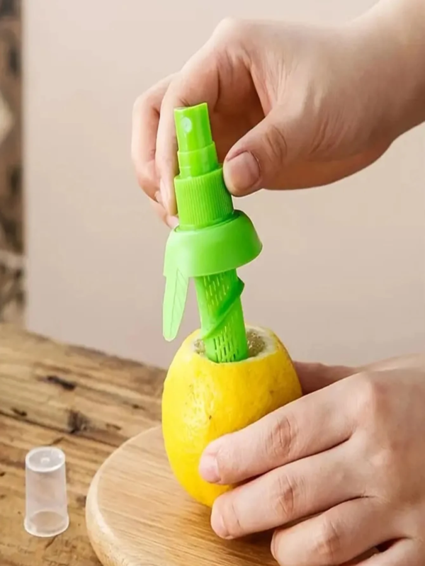 1Pc Lemon Sprayer, Mini Juicer,Vegetable Fruit Tools,Kitchen Items,Cutter,Food,Salad,Decor,Storage,Party,Birthday. - Image 5