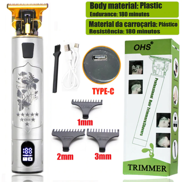 Vintage T9 Electric Hair Clipper Professional Hair Cutting Machine Men'S Shaver Trimmer for Men Beard Haircut Machine Metal USB - Image 14